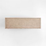 Keane 64" Weathered Natural Solid Wood 6-Drawer Dresser - Image 13