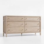 Keane 64" Weathered Natural Solid Wood 6-Drawer Dresser - Image 15