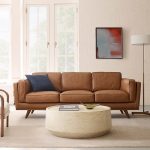 ZANDER LEATHER SOFA (90") - Image 2