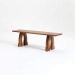 Sintra Bench in Walnut