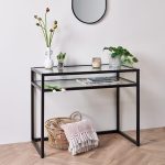 BLACK CONSOLE TABLE