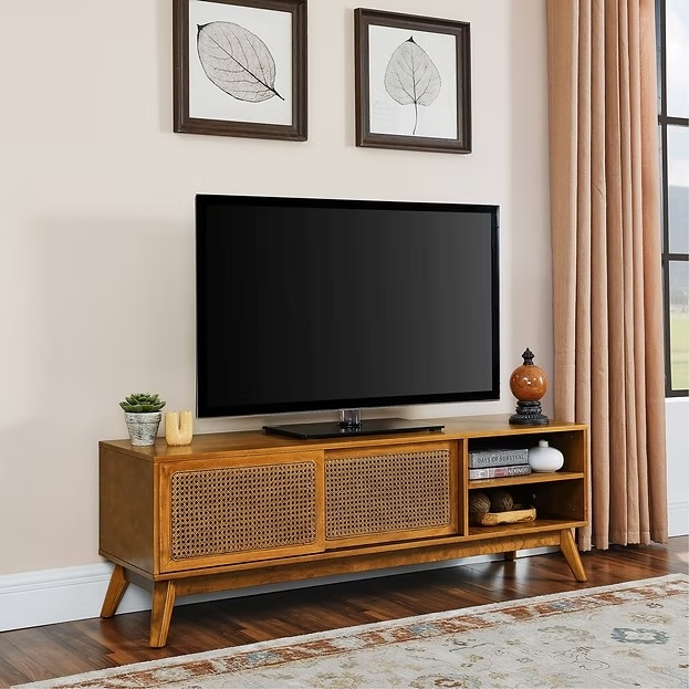 imgi_2_f57969_4307f43b0adf4b32917ca4759841854d~mv2 "65" MORDEN RATTAN TV STAND & CONSOLE - Image 1