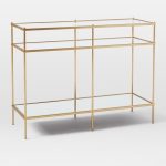 GOLD FINISH CONSOLE