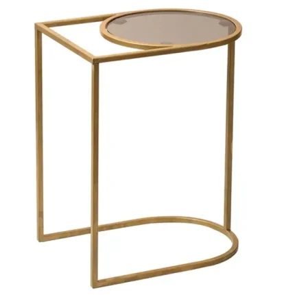 METALLIC MAGAZINE ENDTABLE