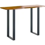 RUSSET LIVE EDGE CONSOLE TABLE