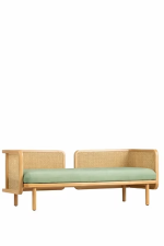 Willow Cane Sofa - Image 3