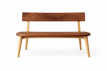3 Seater Wooden Bench - Image 2