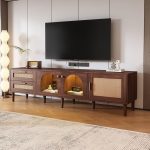 RATTAN- INSPRIED MORDEN TV CABINATE - Image 3