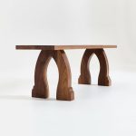 Sintra Bench in Walnut - Image 2