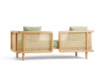 Willow Cane Sofa - Image 4