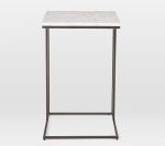 16"MARBLE TOP C- SIDE TABLE - Image 3