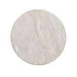 MARBLE TOP GOLD ROUND NESTING TABLE - Image 3