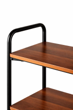 Boden Chrome 5-Tier Bookshelf - Image 3