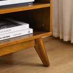 "65" MORDEN RATTAN TV STAND & CONSOLE - Image 3
