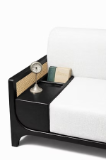 SOLID WOOD UPHOLSTERY HEAVEN CANE SOFA - Image 2