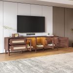 RATTAN- INSPRIED MORDEN TV CABINATE - Image 4