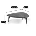 SMALL RETRO-STYLE COFFEE TABLE - Image 4