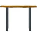 RUSSET LIVE EDGE CONSOLE TABLE - Image 4
