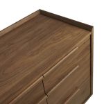 Tate 68" Walnut 9-Drawer Dresser - Image 5