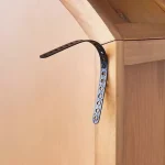 GROOVED WOOD ARCH BOOKCASE - Image 5