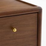 Lafayette 62" Walnut Wood 6-Drawer Dresser - Image 6