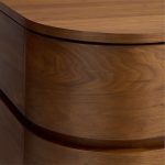Milano 62" Natural Walnut 6-Drawer Dresser - Image 6