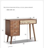 BLACK WALNUT SOLID RATTAN DRESSING - Image 6