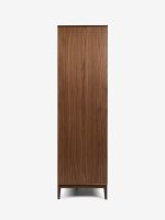 LONDON BROWN BELGRAVE WALNUT WARDROBE - Image 6